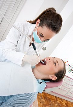 Preparation for the actual dentist portion of the visit